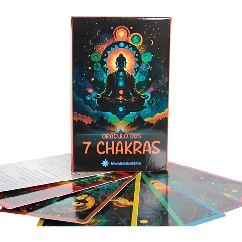 O Óraculo 7 Chakras Espiritual 49 Cartas Plástificadas | MercadoLivre