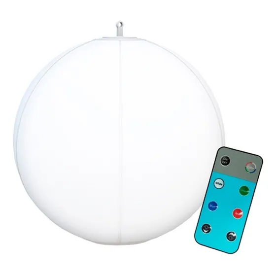 Esfera Led Decorativa Piscina Jardin Color RGB 38lm Flotante Colgante IP68 Demasled sol-06
