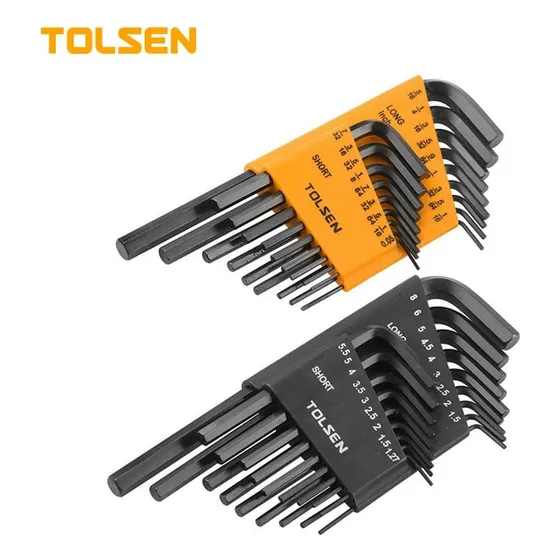 Juego De Llaves Allen Milimetricas  Tolsen
