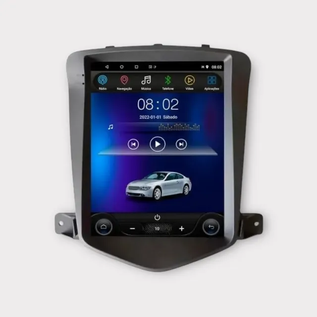 Multimidia Tesla Android 10 Cruze Lt Ltz 2012 2013 2014 2015