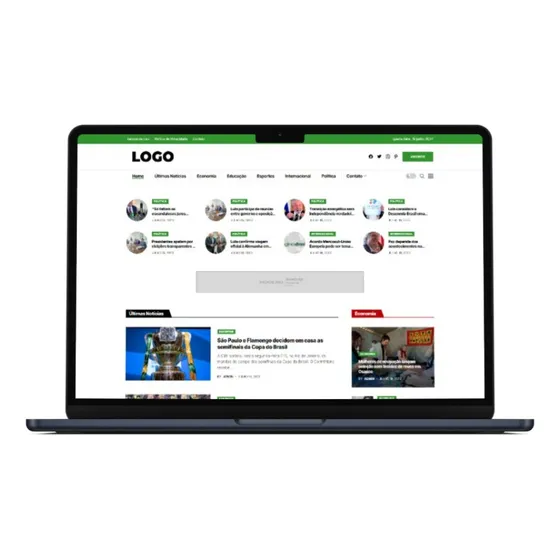 Portal De Notícias, Site Wordpress, Com Vídeos Tutoriais...