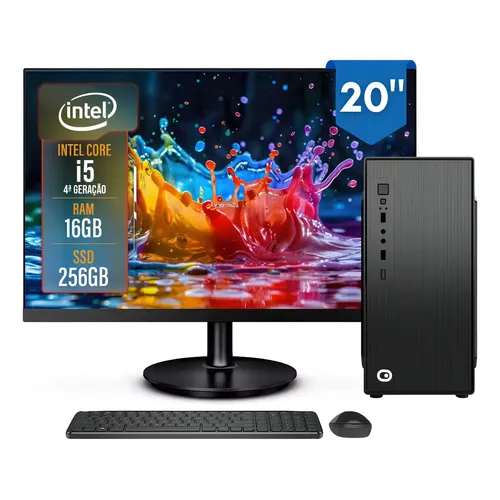 Computador Completo Intel Core i7 4770 3.90Ghz, 16GB RAM, SSD