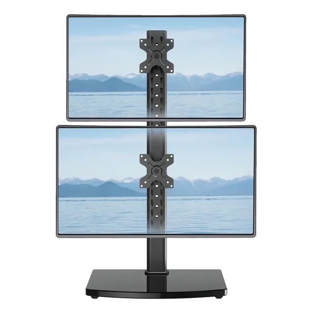Soporte De Doble Monitor Vertical De Mount Pro Para 2 Pantal