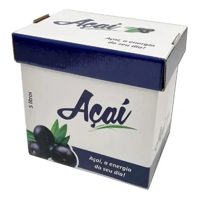 Açaí Original 10 Litros / 9.3kg Premium Pronto P/ Consumo