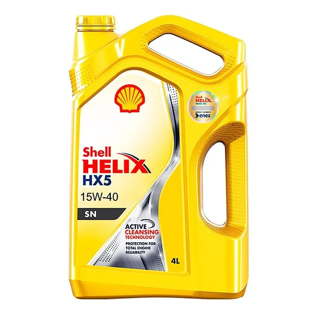 Aceite 15w40 Hx5 Shell - Nafta X 4 L - Blanis