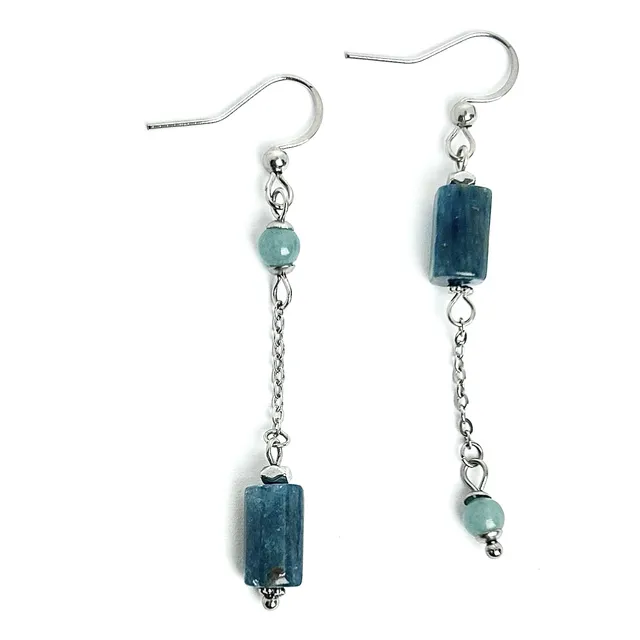 Aretes Oasis Azul By Anna Mamonkina