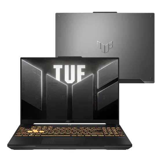 Notebook Asus Tuf Gaming F16 Fx607vu Rtx4050 Intel Core 5 210h 16gb Ram 512gb Ssd Windows 11 Tela Nível Ips 16 Led 144hz Gray - Rl053w