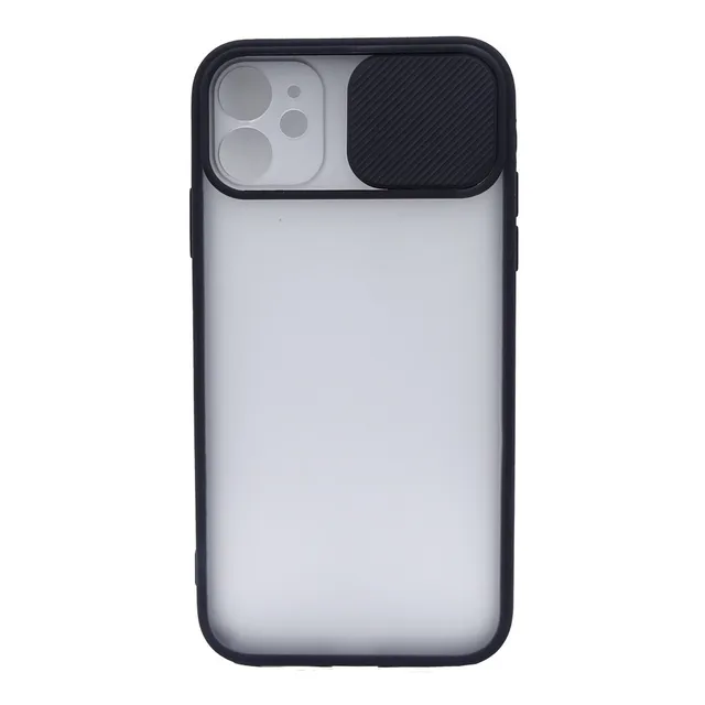 Carcasa Para iPhone 11 Con Protector De Cámara  + Mica 