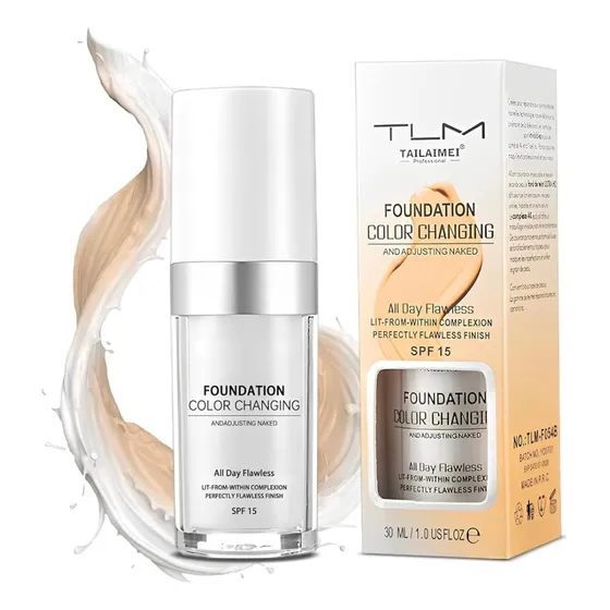 Base De Maquillaje Camaleónica /se Adapta A Todos Los Tonos