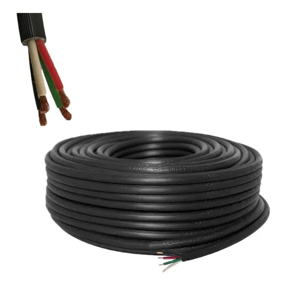 100 Mts Cable Uso Rudo Calibre 4 X 16 100% Cobre Argos 