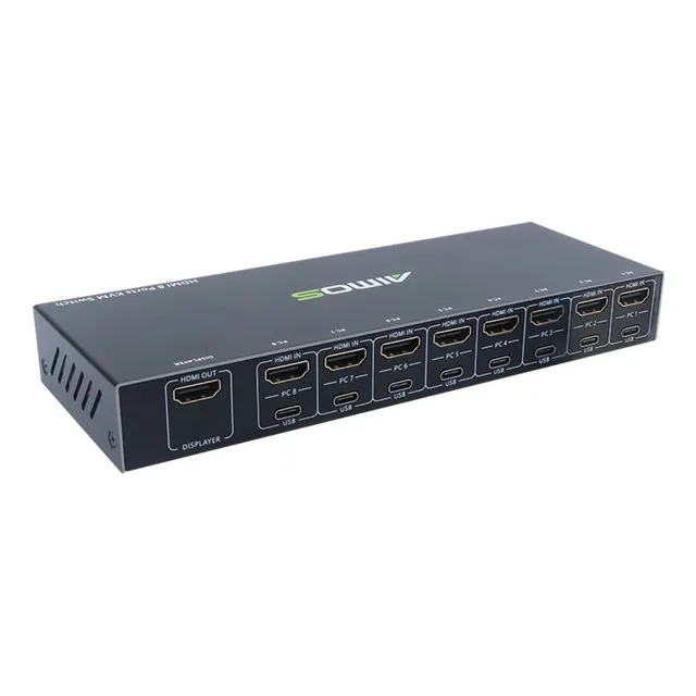 Conmutador Hdmi, Monitor De Sincronización Kvm/teclado/mouse