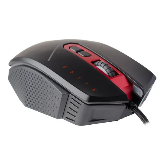 Mouse Gamer Nitro/ 8botons  /4200 Dpi / Usb Color Negro