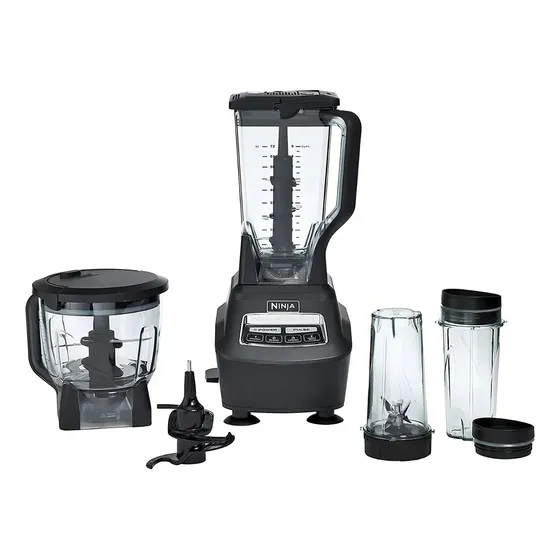 Licuadora Ninja Mega Kitchen System BL770 2.129 L negra