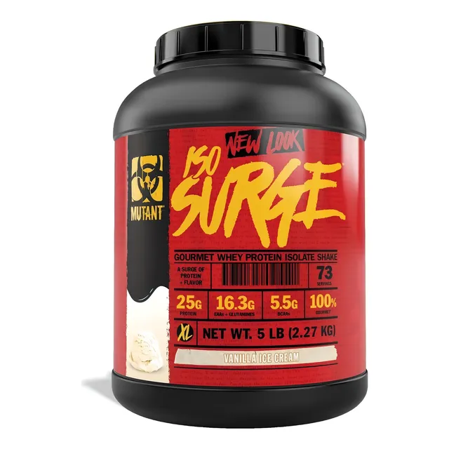 Proteina Mutant Iso Surge 5 Libras (2.27 Kg) - 71 Porciones