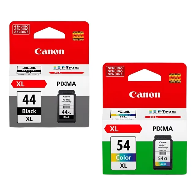 Cartuchos Canon 44xl Negro Y 54xl Color