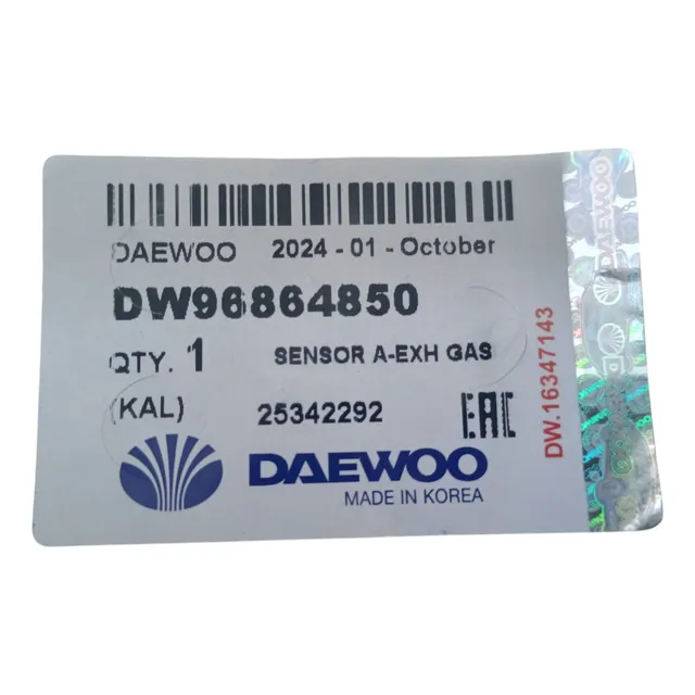 Sensor Oxígeno Daewoo 96864850 Optra 2 Cables