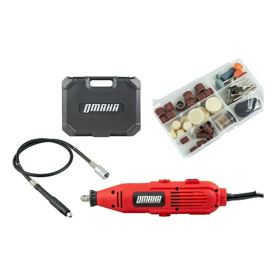 Mini Torno Minitorno 135w Eje Tripa Flexible 100 Acc Malet Frecuencia 50 Potencia 135 W