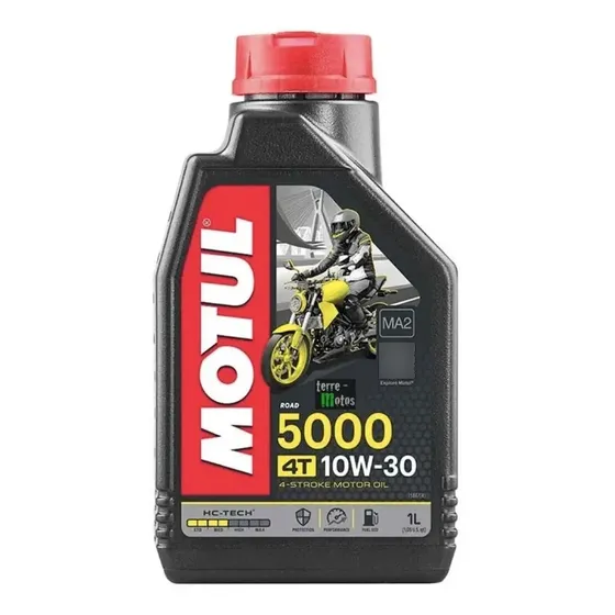 Óleo Para Motor De Moto Motul 5000+ 10w30 4t 1l — foto 2
