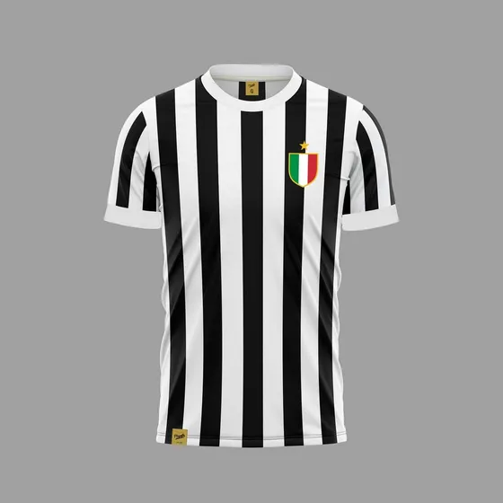 Camisa Masculina Juventus Retrô 1960s