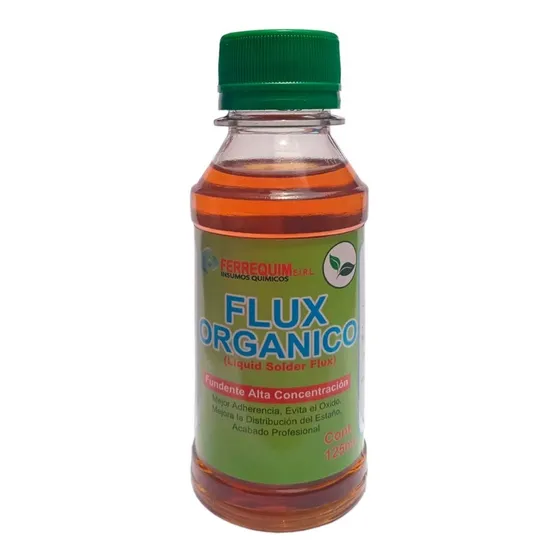 Flux Líquido Orgánico Para Soldar 125ml Flux-org-125ml 