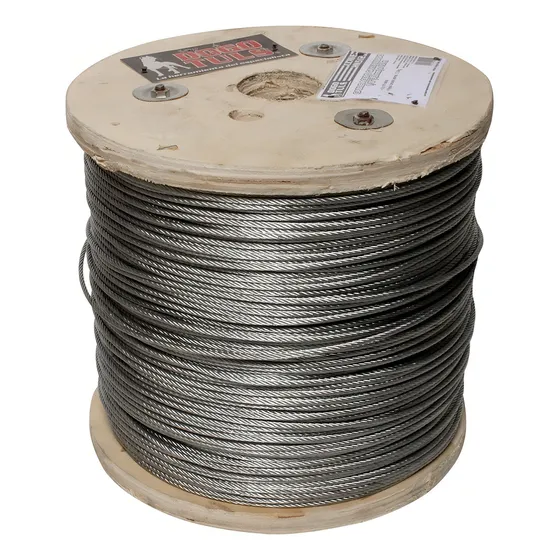Cable Acero Galvanizado 1/4 7x19 100mt Ms
