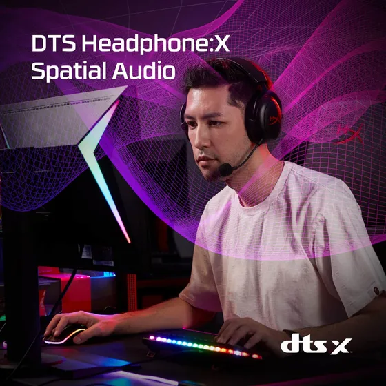 Hyperx Cloud Core Audifono Inalambrico Para Juego Pc Dts