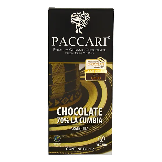 Paccari Chocolate 70% La Cumbia