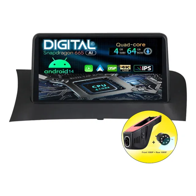 Radio Pantalla Android Bmw X3 2011/15, 9inch
