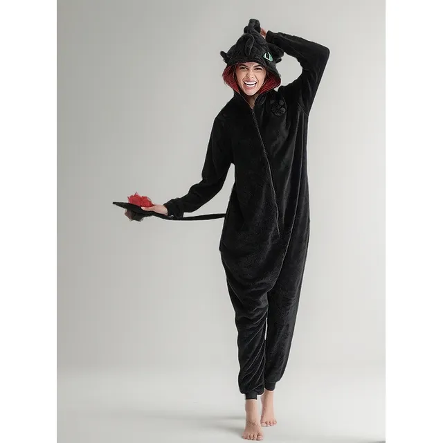 Pijama Kigurumi Mameluco Chimuelo Furia Luminosa
