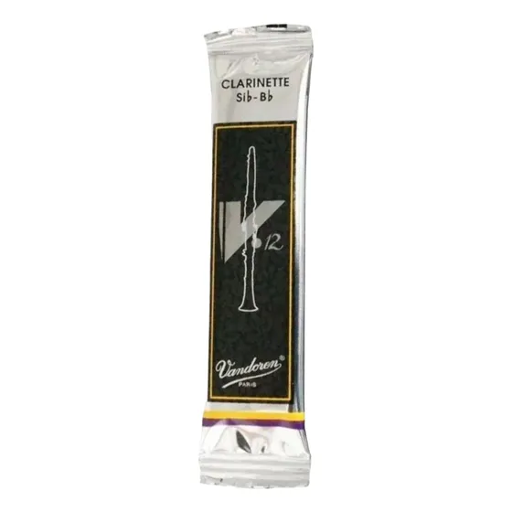Palheta Clarinete N° 3 Vandoren V12  Kit 2 Unidades