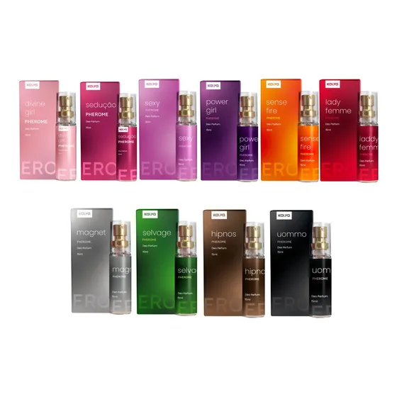 Perfume Feromonio Potente Escolha Fragrancias Homem Mulher