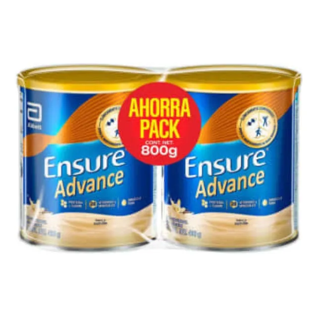 Ensure Advance Sabor Vainilla 2 Pack De 400g C/u