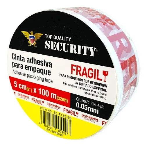 Cinta Fragil 100mts Security