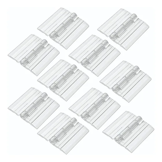 Bisagra De Acrilico De 45x35 Mm (pack De 10 Unidades)