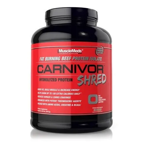 Proteina Carnivor Shred Musclemeds 4.56 Libras 56 Serv L