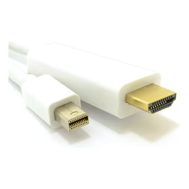 Cable Mini Display Port Macho A Hdmi Macho Thunderbolt 1.8 M