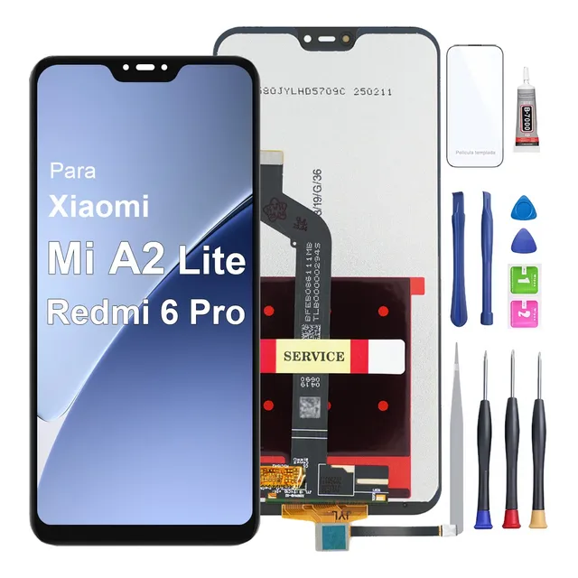 Para Xiaomi Mi A2 Lite / Redmi 6 Pro Pantalla Lcd