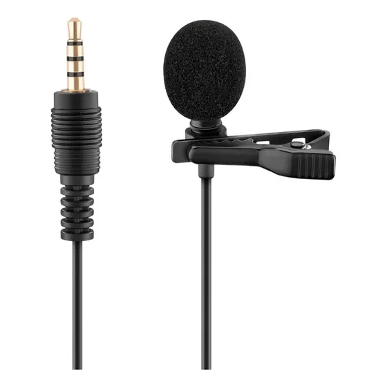 Micrófono Balita Steren 3.5mm Aux Para Celular Y Pc Con Clip