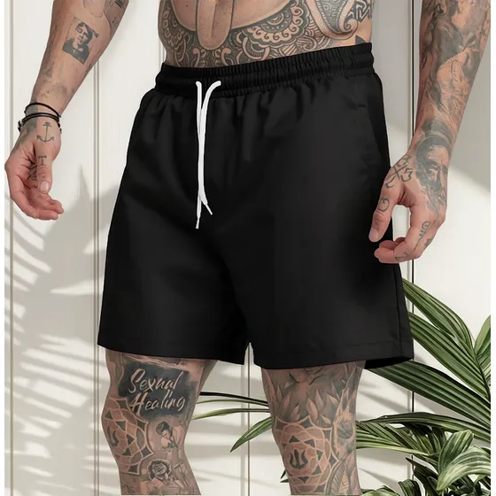 Pantalón Corto Malla Red Talle Especial Playa Pileta Verano