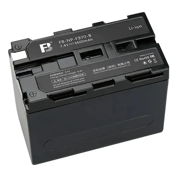 Batería Np F970 - F950 / F960 (6600mah) P/ M0nitores Luz Led