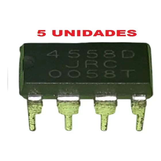 4558d Amplificador Opreacional Dual De Propósito General
