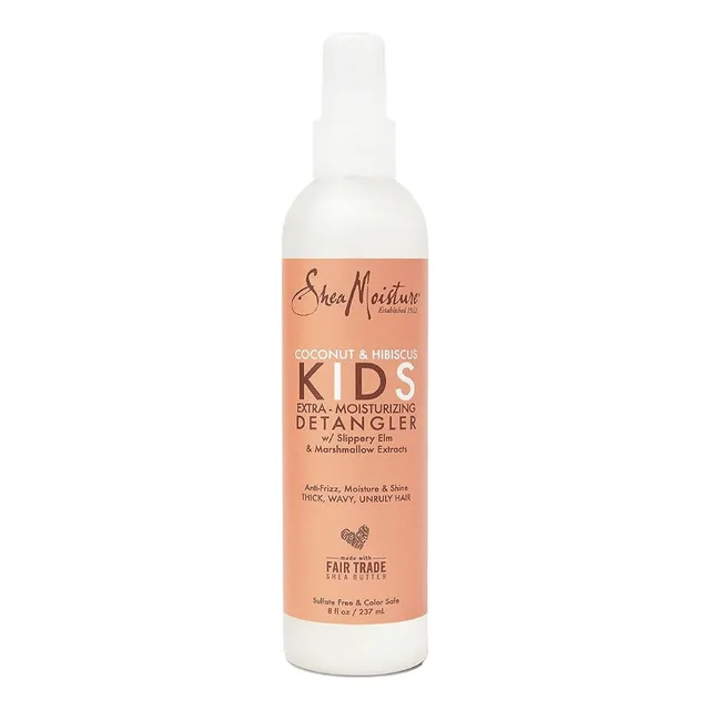Spray para peinar Shea Moisture Kids Coconut nutrición de 237mL 226.8g