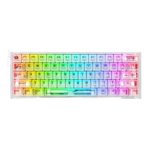 Teclado Redragon Fizz Rgb K617ct-rgb