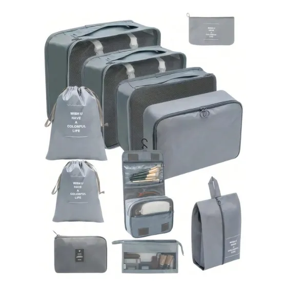 Organizadores De Equipaje Set De Bolsas Viaje X11 Piezas