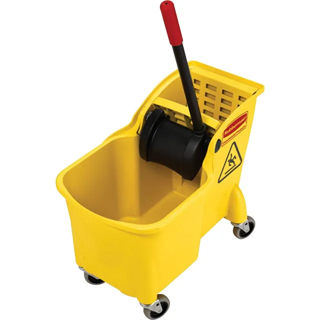 Cubeta Con Exprimidor Rubbermaid Tandem 29.3 Litros 7380