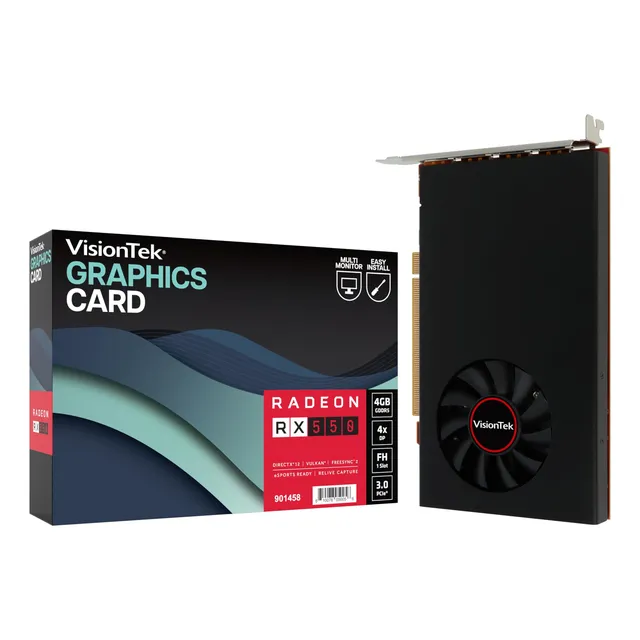 Visiontek Amd Radeon Rx 550 4gb Gddr5 Para Pc - Tarjeta