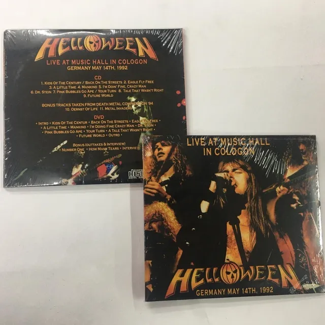Helloween - Live At Music Hall In Cologon - Cd + Dvd
