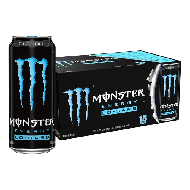 , Lo-carb Monster - Bebida Energética Baja En Carbohidratos,