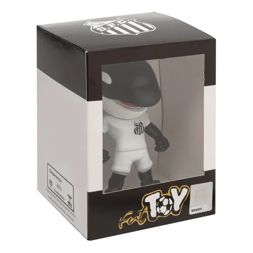 Boneco Oficial Santos Mascote De Futebol Baleia Fc Peixe