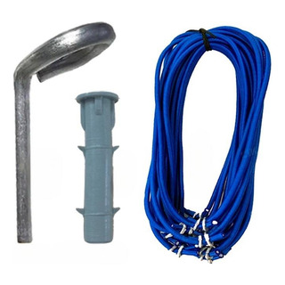 14 Pinos Aluminio Com Extensor Fixação Capa Lona Em Piscina 14 Pinos Aluminio Com Extensor Fixação Capa Lona Em Piscina